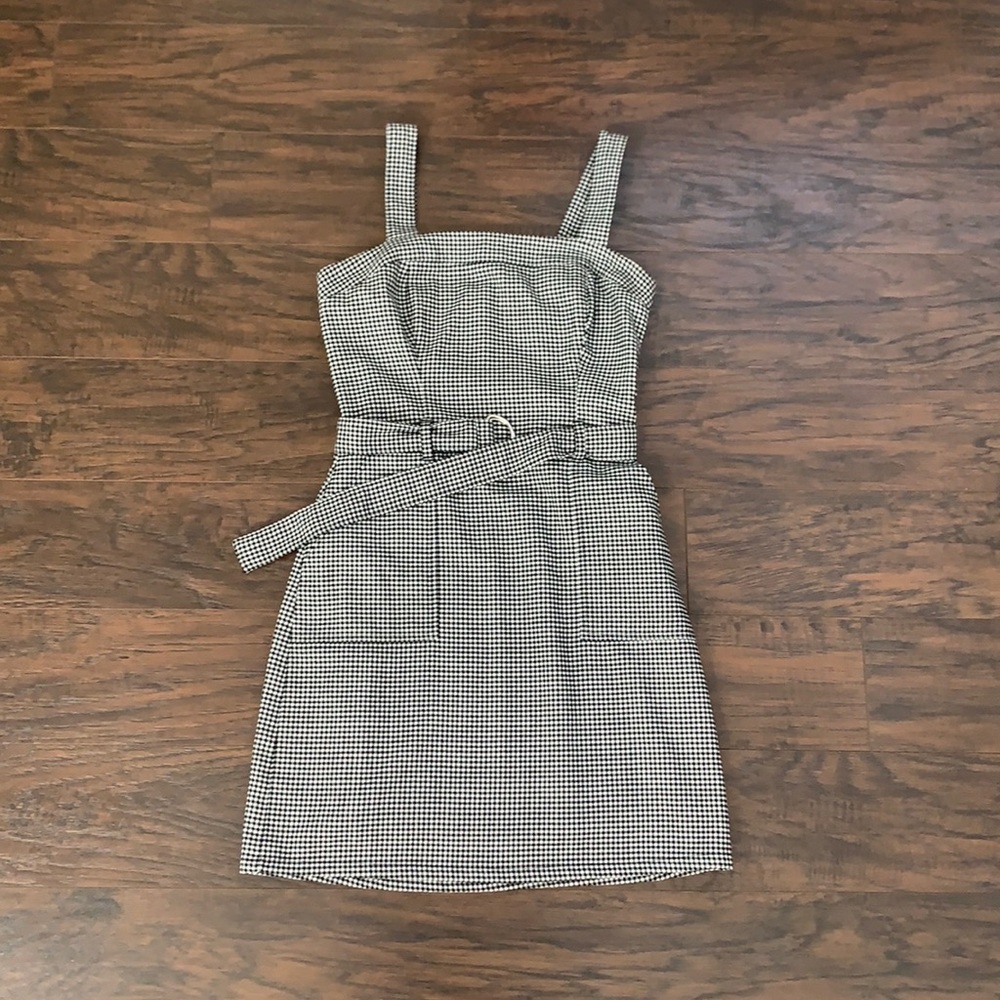 Checkered Hollister mini dress